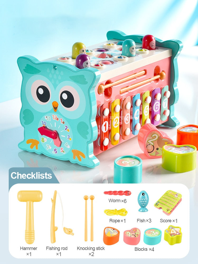 Baby Toy Montessori - 8 em 1