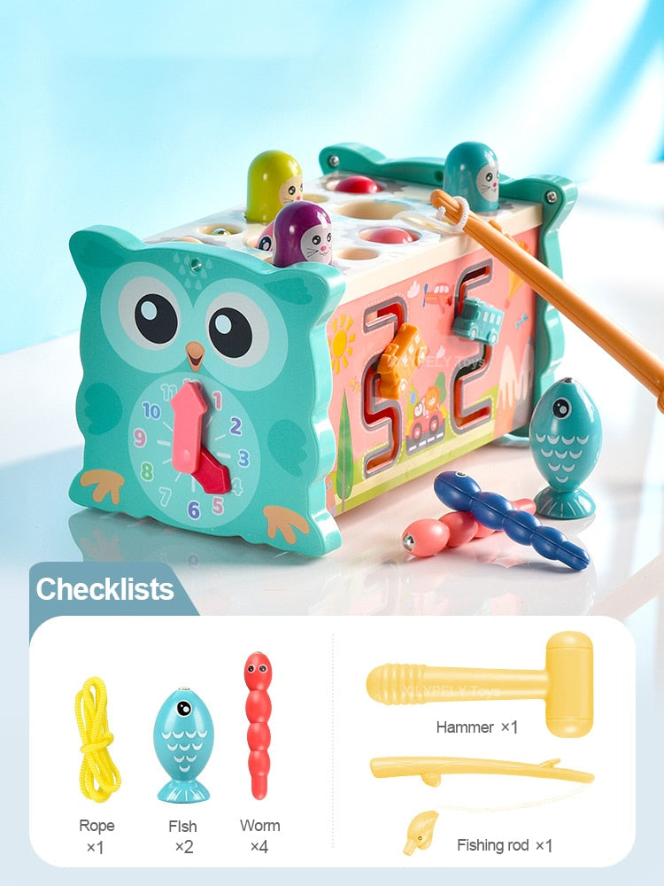 Baby Toy Montessori - 8 em 1